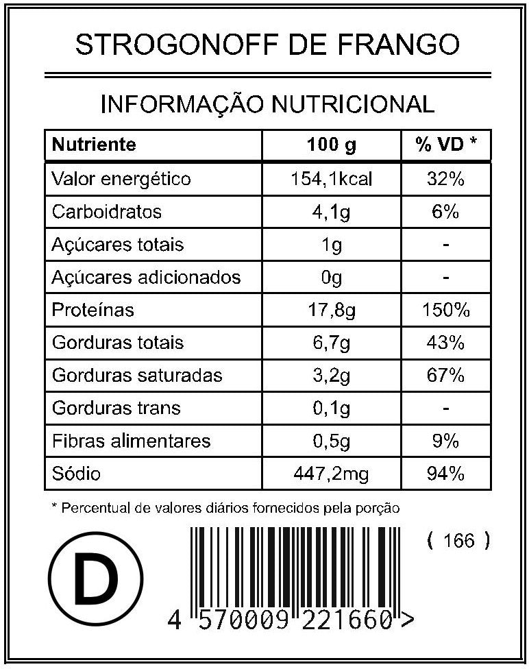 Strogonoff de Frango "Mistura Dupla"