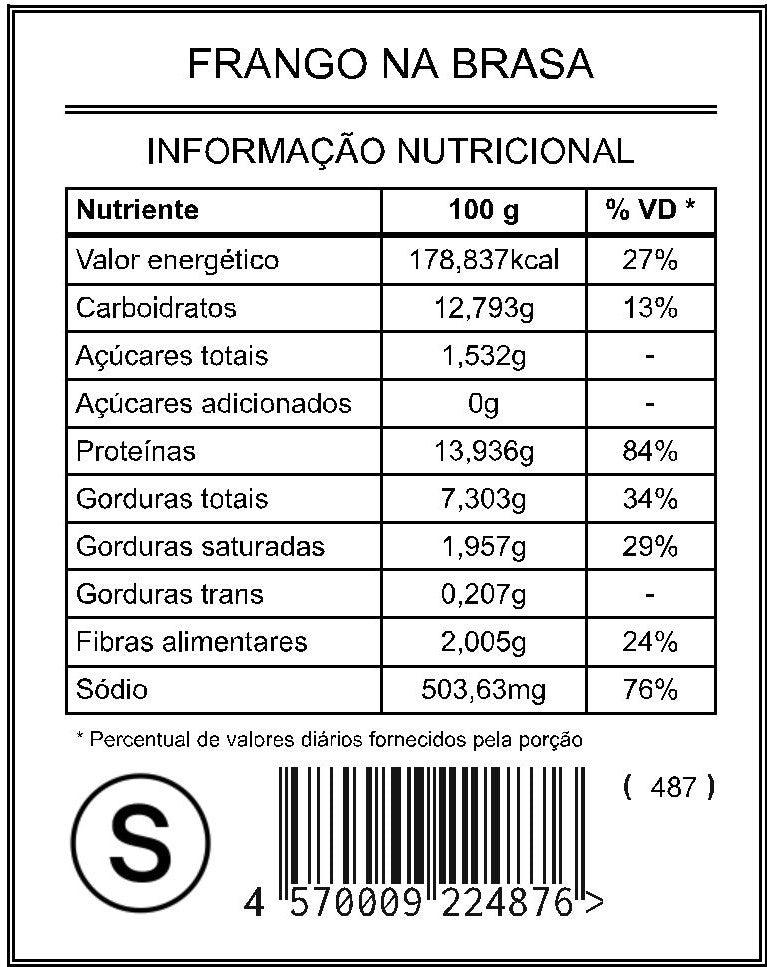 Frango na Brasa "S" - Saúde e Sabor
