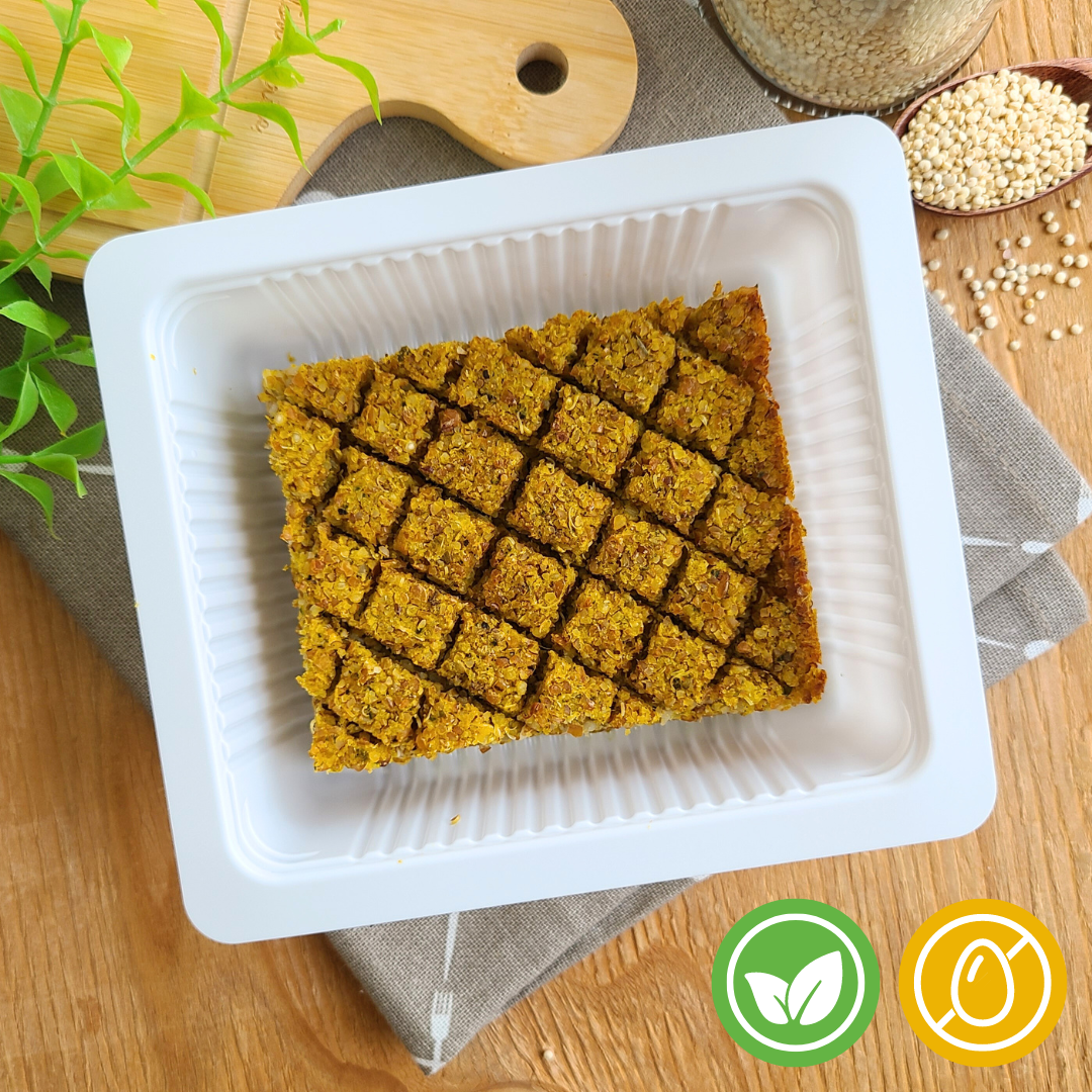 Quibe de Kabocha com Quinoa "Mistura Unitária" - Saúde e Sabor