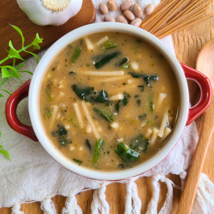 Sopa de Feijão com Espinafre