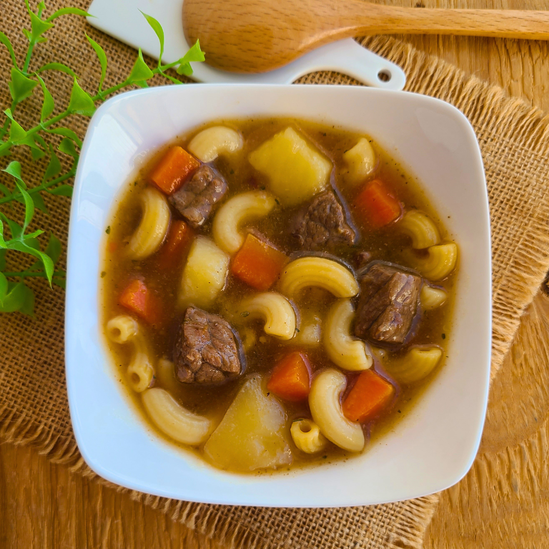 Sopa de Carne com Legumes