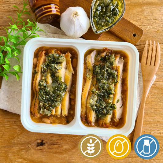 Sobrecoxa Assada ao Chimichurri "Mistura Dupla"