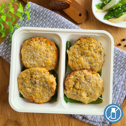 Hamburguinho de Frango com Quinoa "Mistura Dupla"