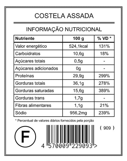 Costela Assada "Família"