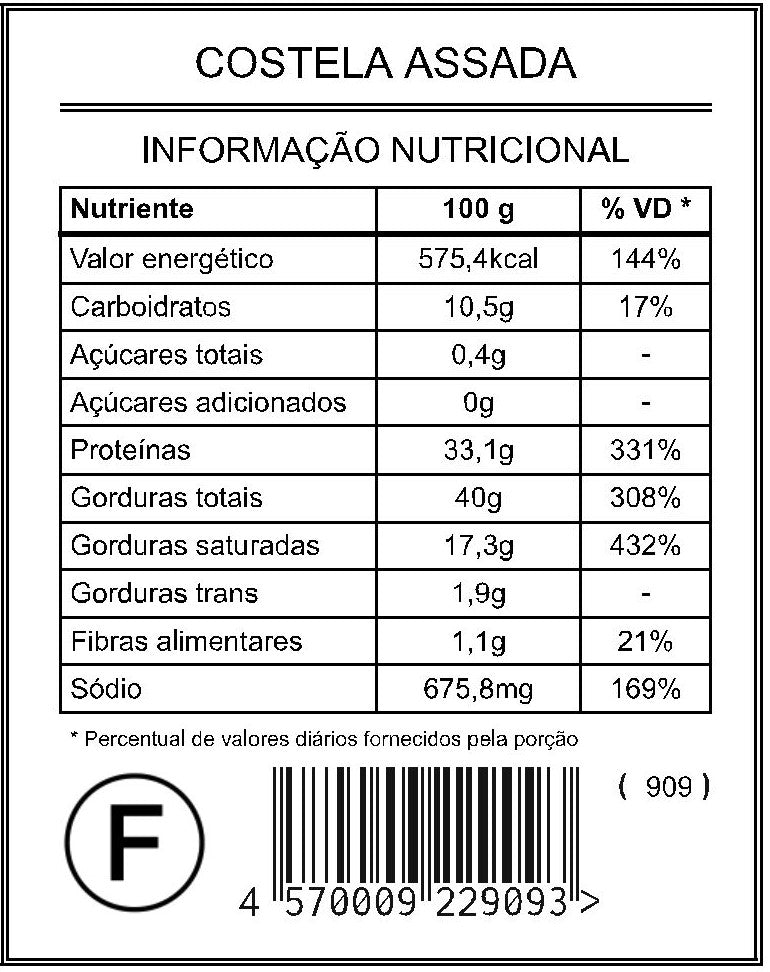 Costela Assada "Família"