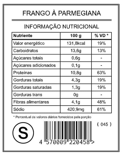 Frango à Parmegiana "S"