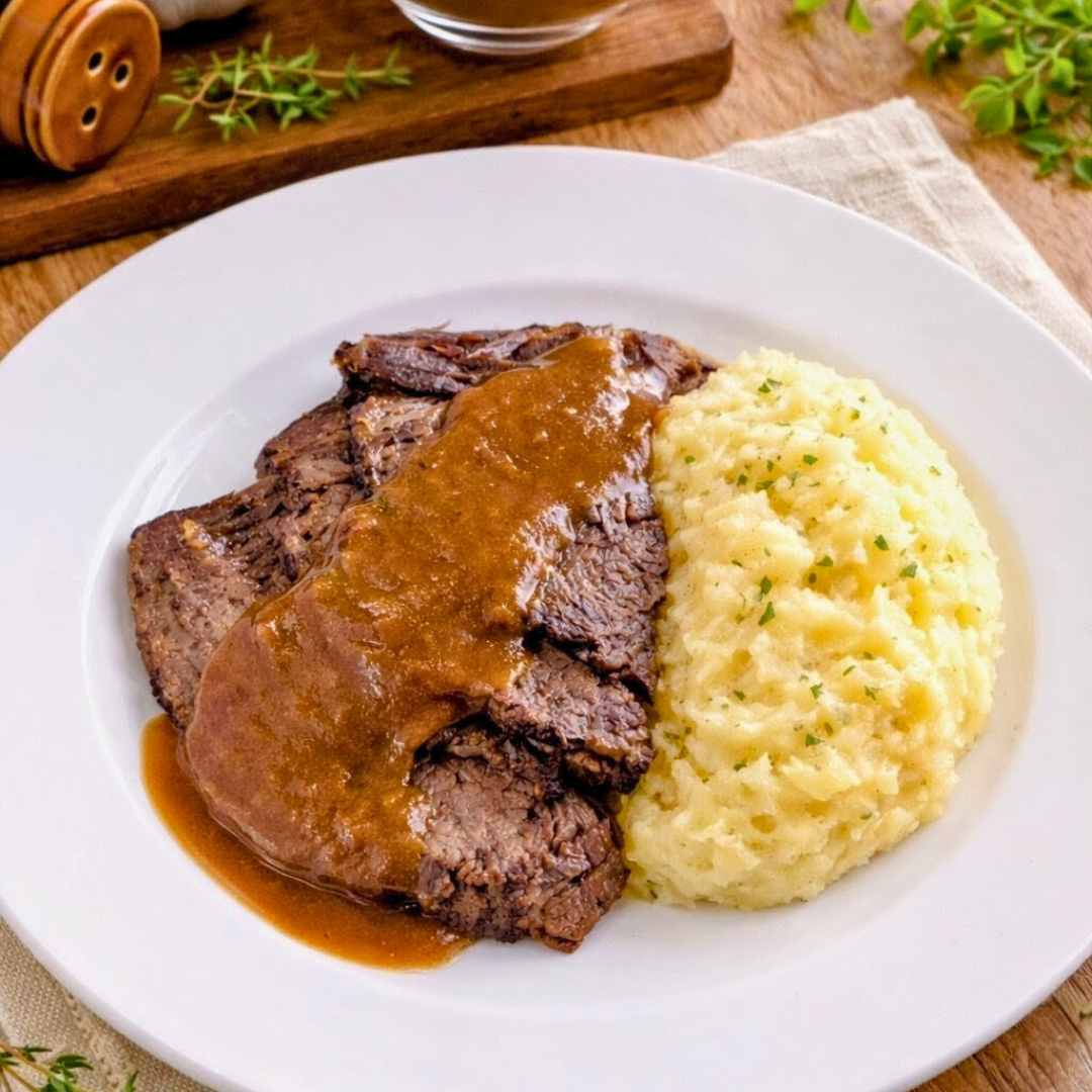 Cupim Assado com Mandioca "Mistura Dupla"