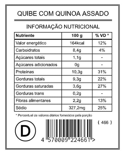 キベトキヌア添えのロース「ダブル」