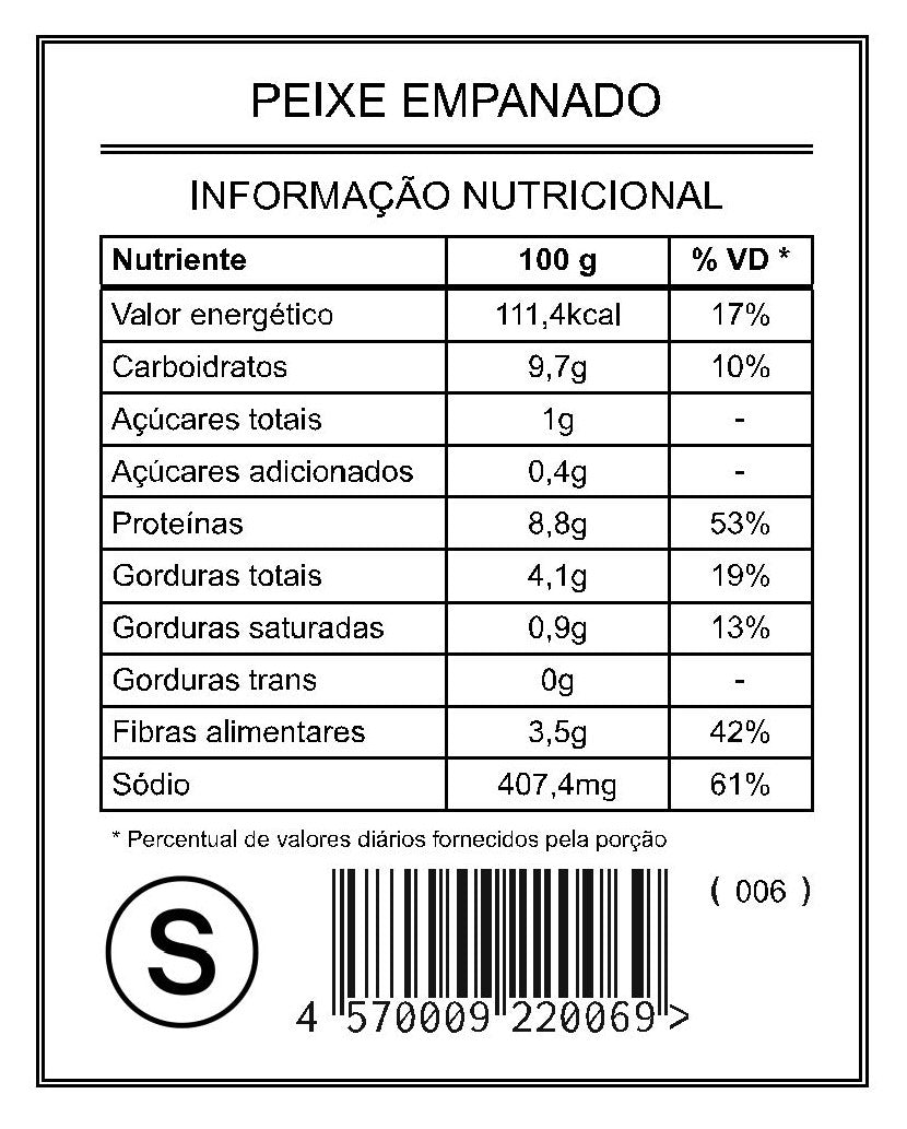 Peixe Empanado "S"