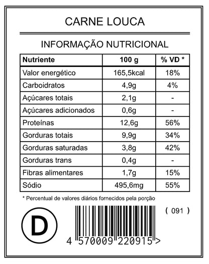 Carne Louca "Mistura Dupla"