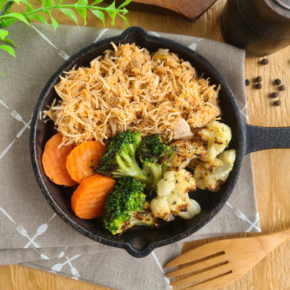 Frango com Vegetais Grelhados “Mistura Dupla” - Saúde e Sabor