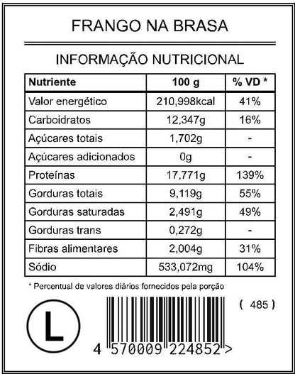 Frango na Brasa "L" - Saúde e Sabor