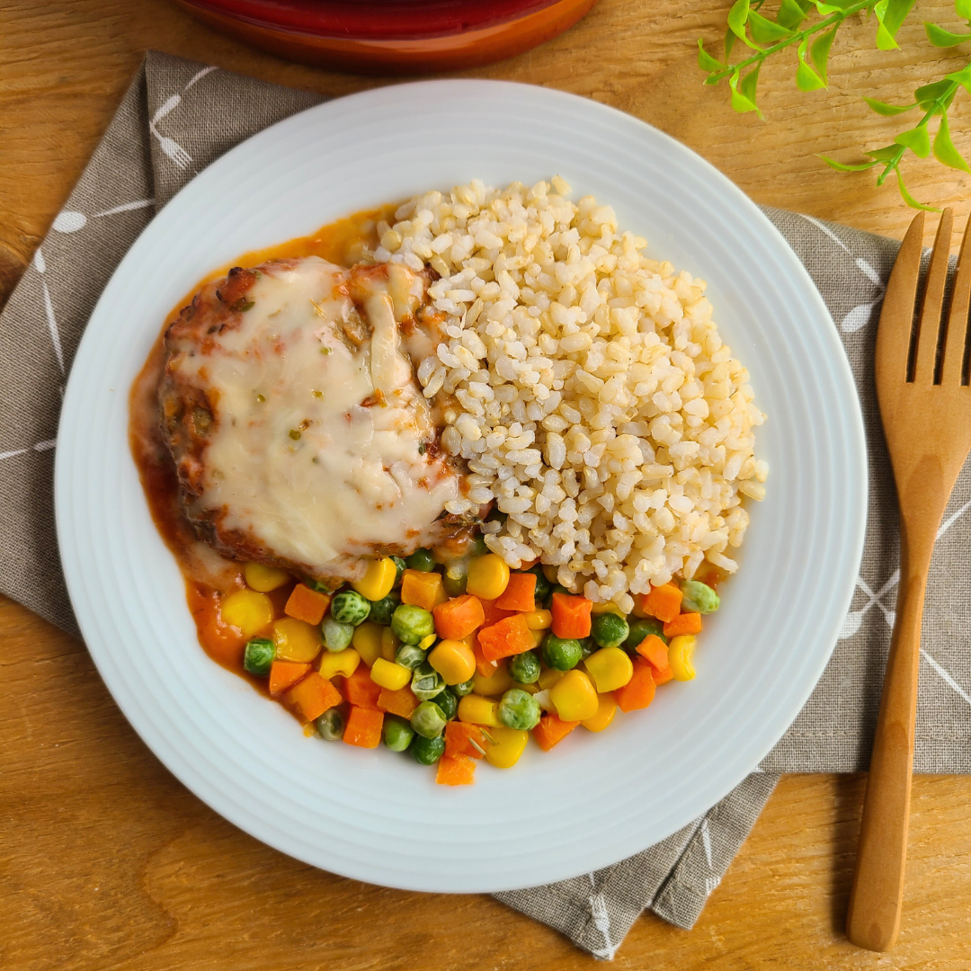 Parmegiana Burguer "S" - Saúde e Sabor