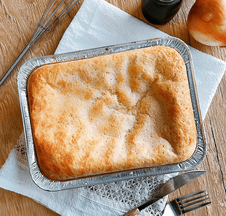 Torta de Frango com Palmito e Requeijão "Família" - Saúde e Sabor